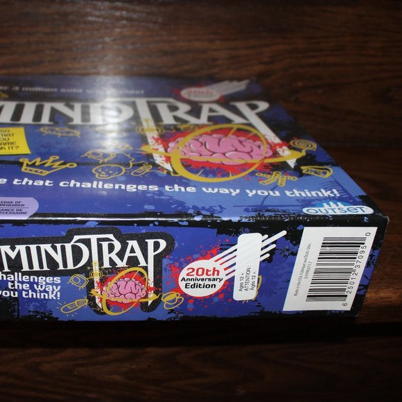 3/$77❤️MINDTRAP 20th Anniversary Edition party trivia game puzzle brainteaser - Picture 3 of 7